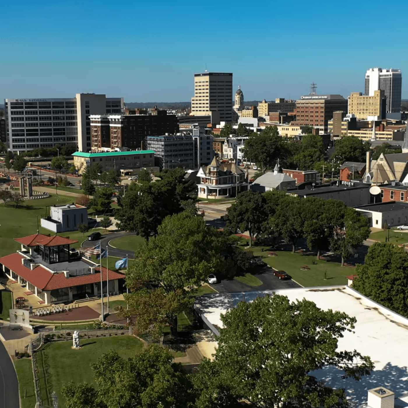 Evansville Photo Downtown Hotels
